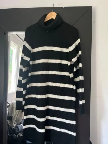 Robe pull marinière Kiabi