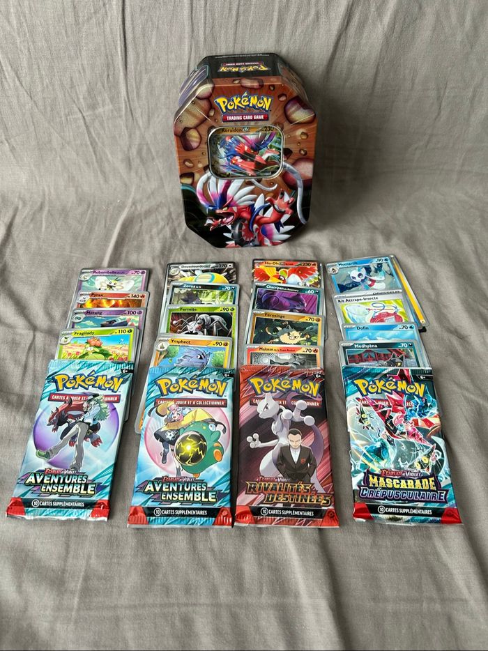 Pokebox Koraidon ex reconditionné