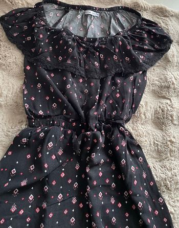 Robe à Motifs Gémo Femme Taille 40 Robe Longue Gémo