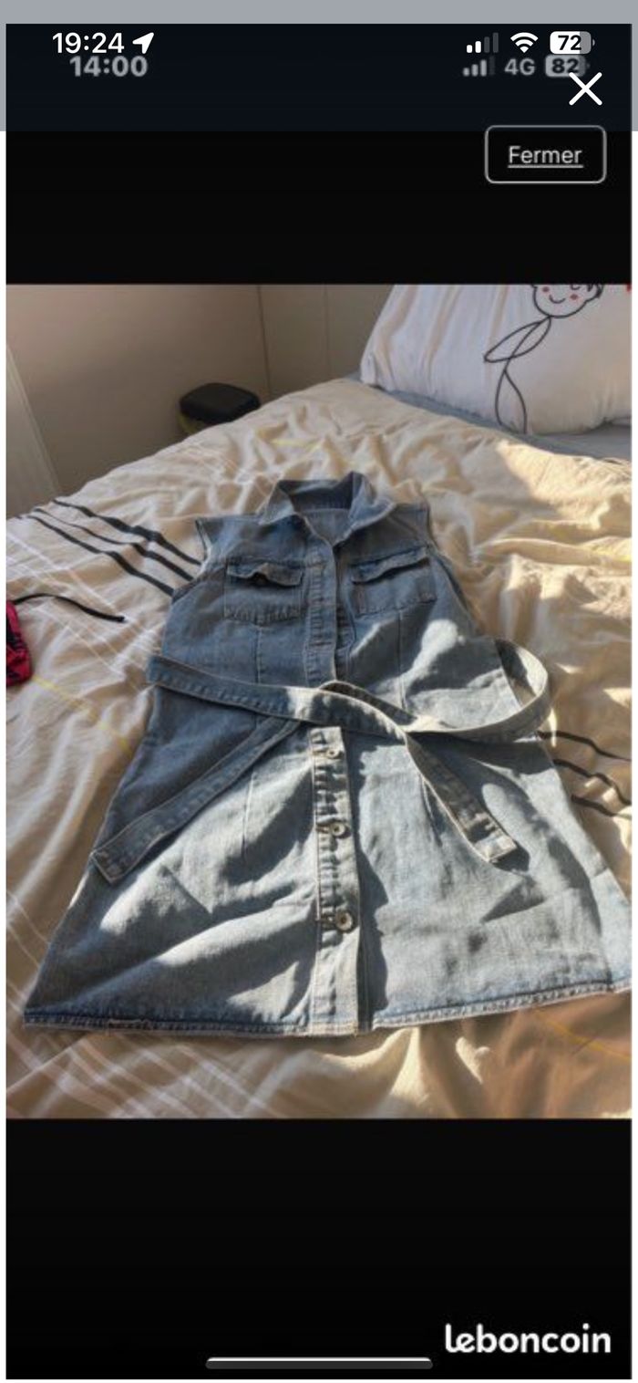 Robe en jean