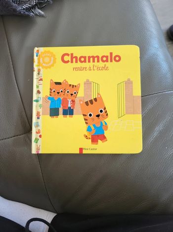 Livre chamalo rentre à l école