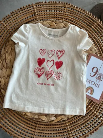 T-shirt 9 mois neuf