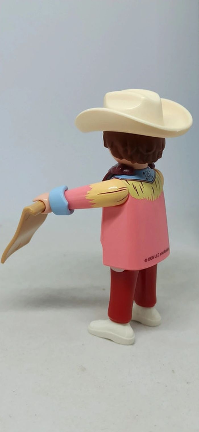 Homme cowboy rose marty MCfly playmobil - photo numéro 3