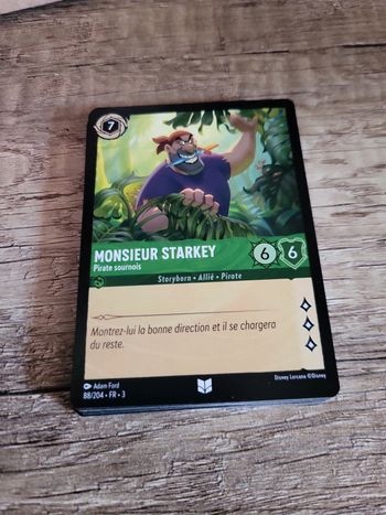 Carte Lorcana Monsieur Starkey