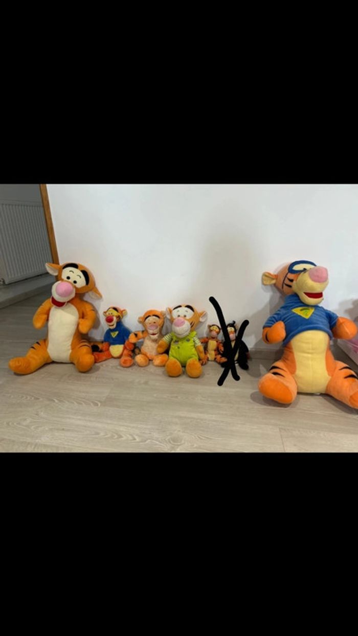 Lot/ Unité peluche tigrou - photo numéro 9