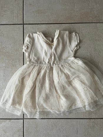 Magnifique robe crème