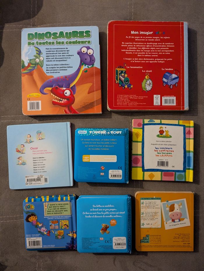 Lot de 8 livres bébé/ jeune enfant - photo numéro 2