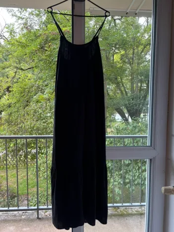 Robe longue noire