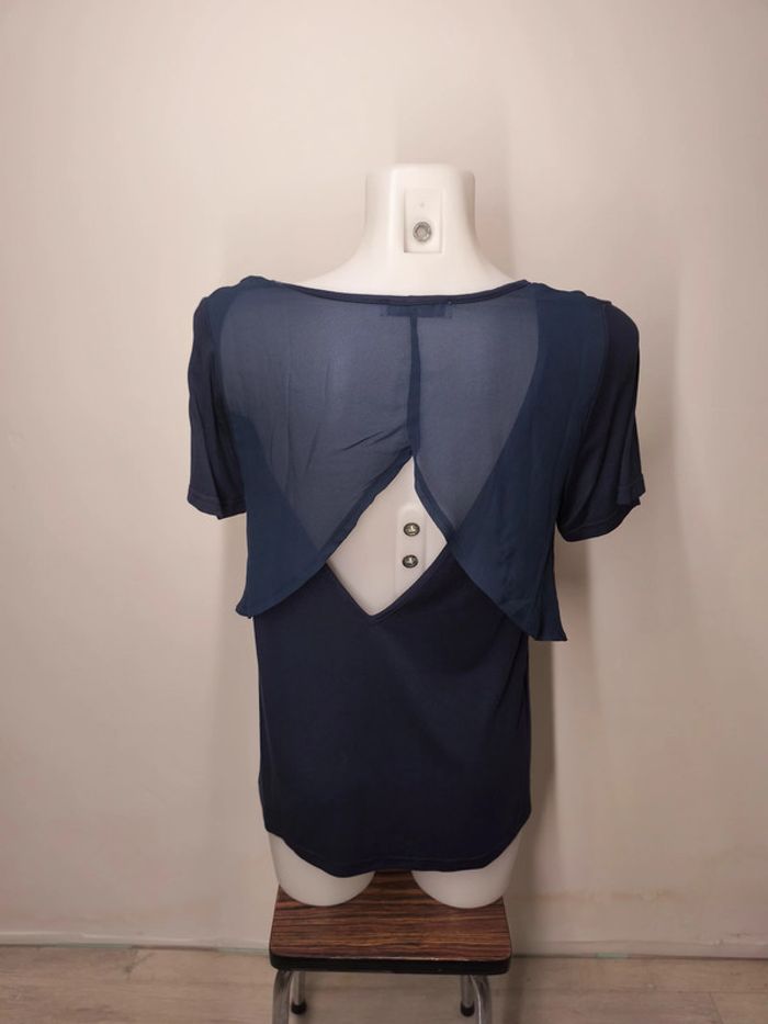 Tops dos nu Teddy Smith Femme Taille 2 Bleu - photo numéro 2