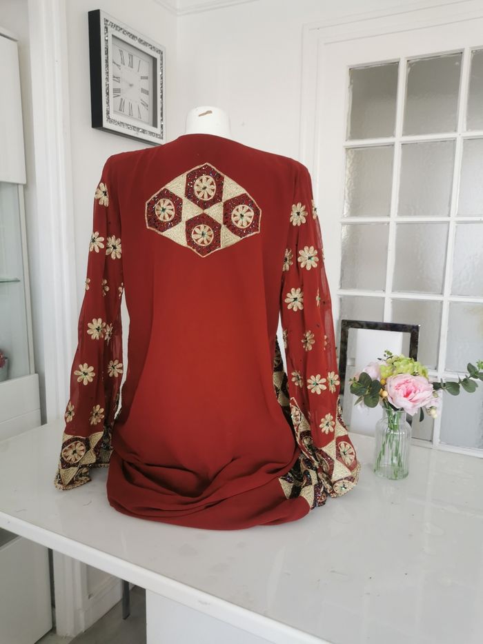 🤎🤍Magnifique Robe Oriental Perlé 🤎🤍 - photo numéro 6