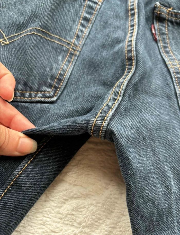 Jean levi’s lot 501 S bleu foncé homme coupe slim taille W28 38 M L32 - photo numéro 14