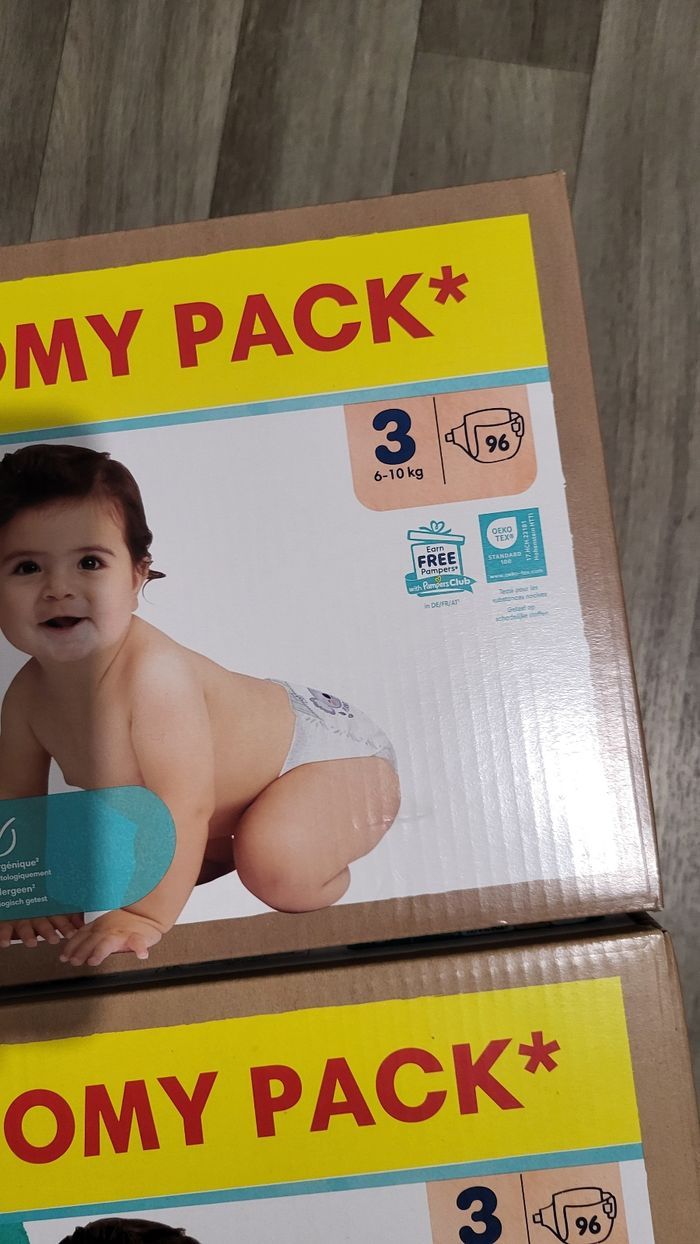 2 pampers harmonie taille 3 - photo numéro 2