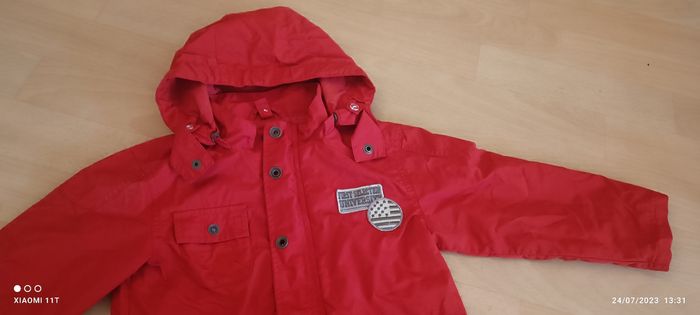 Veste imperméable garçon taille 4 ans - photo numéro 2