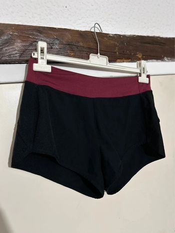 Short de sport noir/bordeaux, Gémo - 36/S