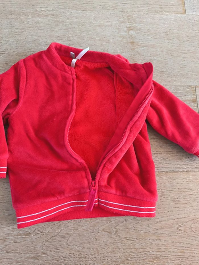 Gilet chaud fille en 6 mois - photo numéro 2