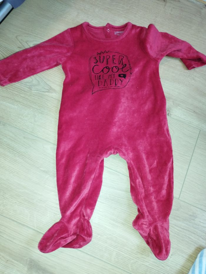 Lot de 3 pyjamas 12 mois - photo numéro 3