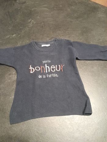 Pull ptit bonheur 24m