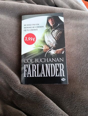 Livre Farlander de Col Buchanan