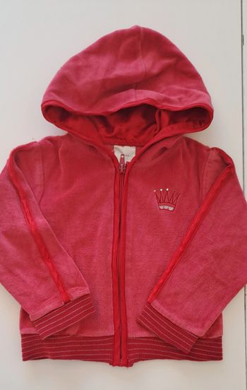 Veste zippée à capuche 12 mois