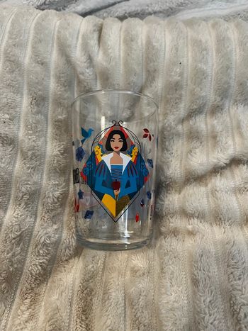 Verre Disney blanche neige 