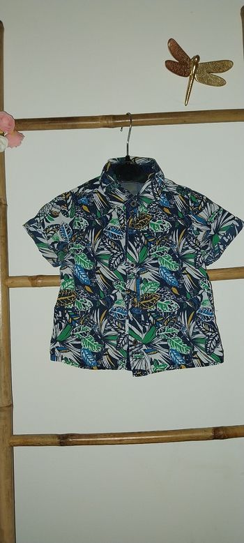 Chemise tropical n'y Timberland état neuf 2 ans