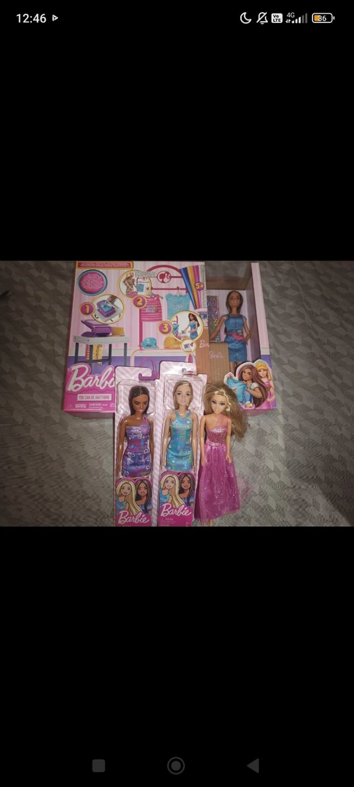 Lot barbie