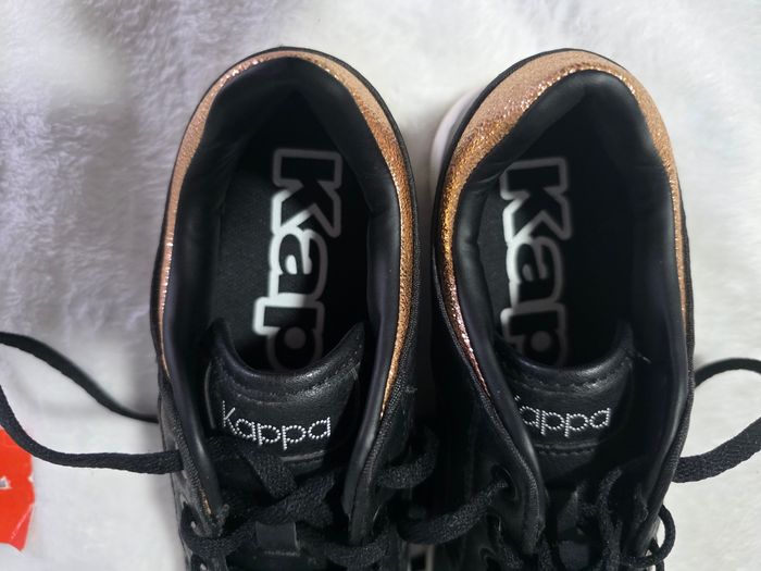 Basket basse noir kappa - photo numéro 4