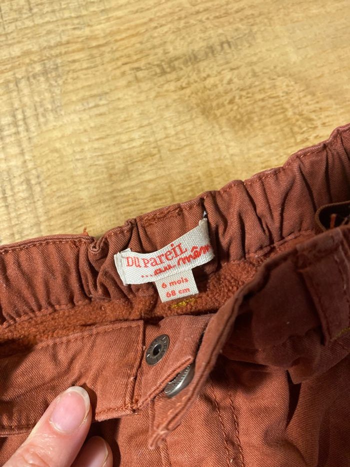 Pantalon molletonné 6 mois - photo numéro 4