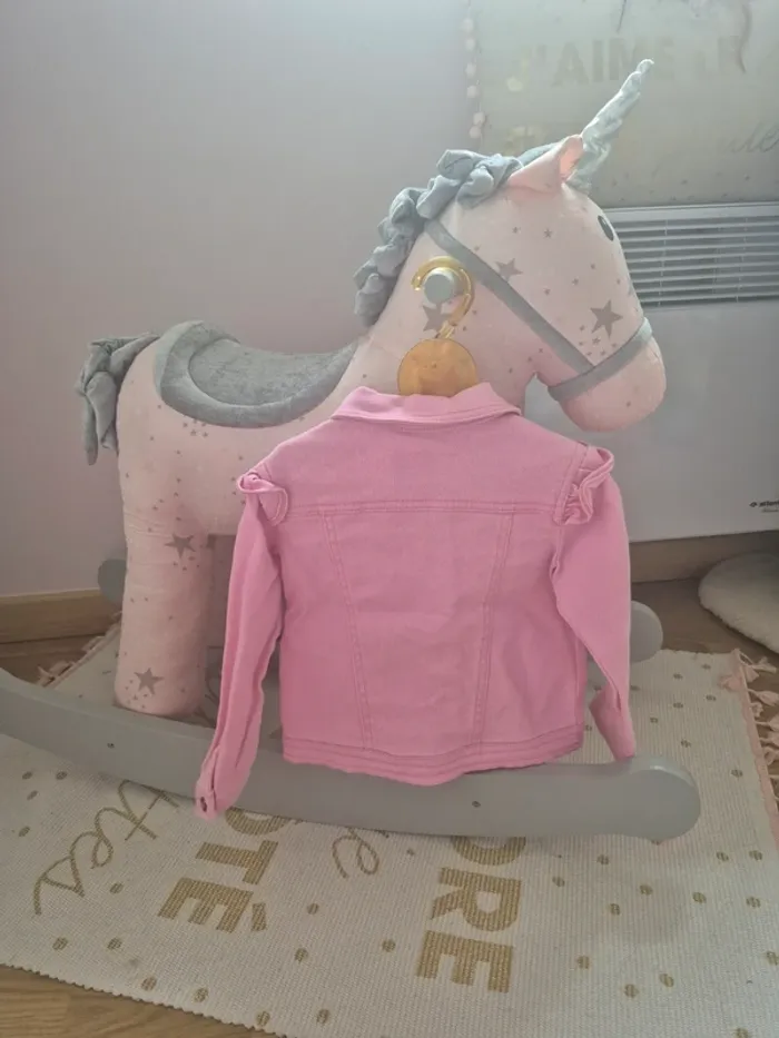 Veste en jean creeks 24 mois 86cm - photo numéro 2