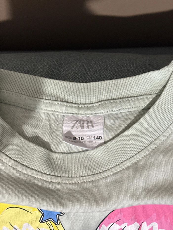 T-shirt fille 9-10 ans Zara - photo numéro 3