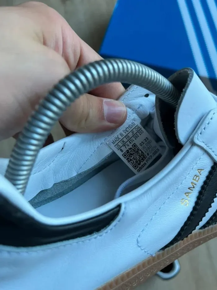 Adidas Samba Decon White Black 41,5 - photo numéro 5