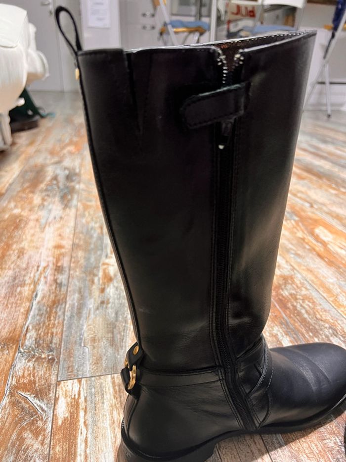 Bottes cavalières cuir noir 37 Ubik - photo numéro 5