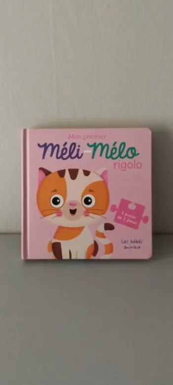 Méli-mélo rigolo livre puzzles