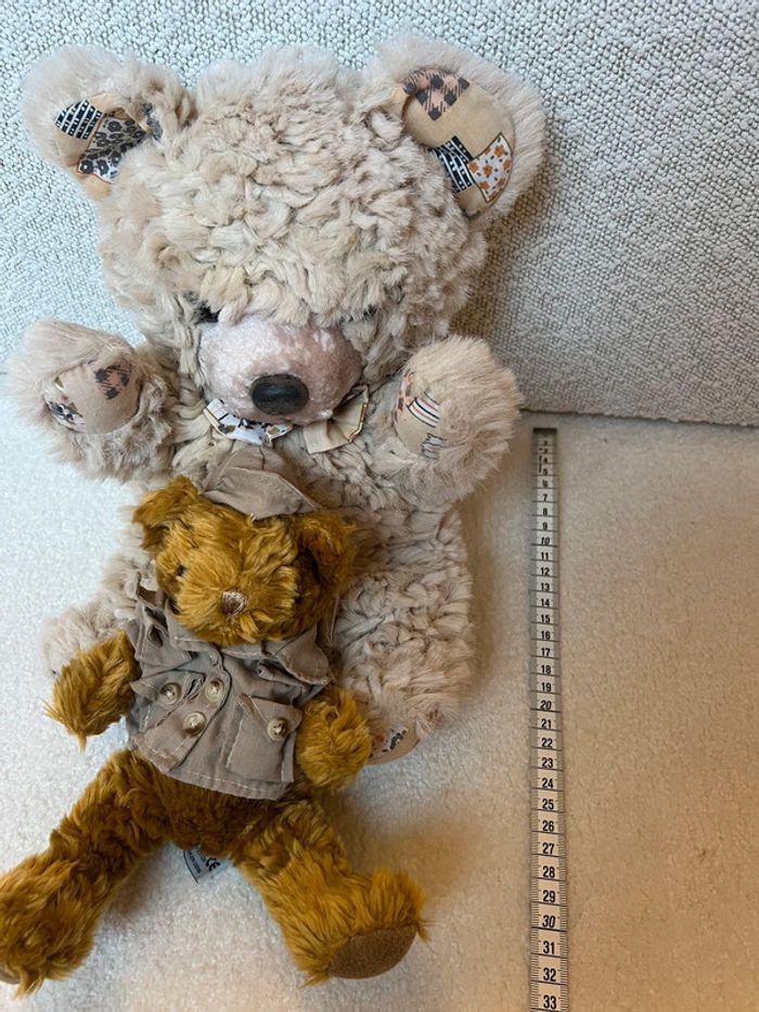 Lot de 2 ours en peluche - photo numéro 5