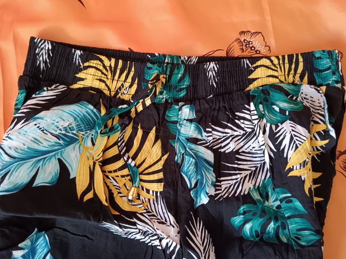 Pantalon fluide florale S/M - photo numéro 8