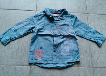 Chemises à manches longues bébé garçon 12 moos