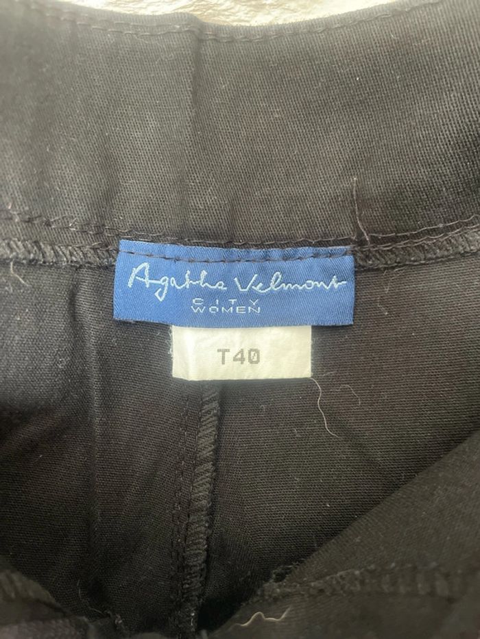 Pantacourt avec dentelle au niveau ceinture - photo numéro 5