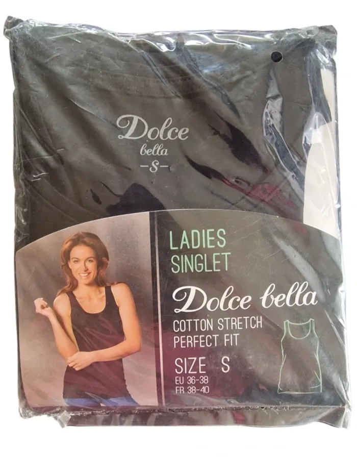 Débardeur Noir, Dolce Bella, T.S