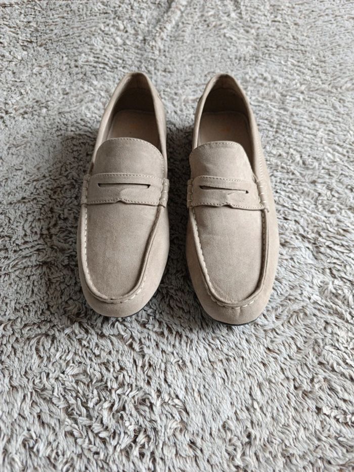 Mocassins beige