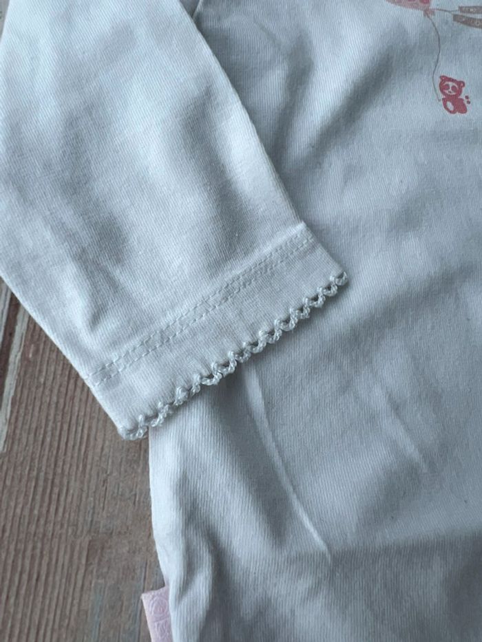 Body ML blanc 3 mois - photo numéro 4