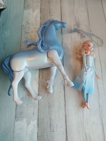Elsa et son cheval