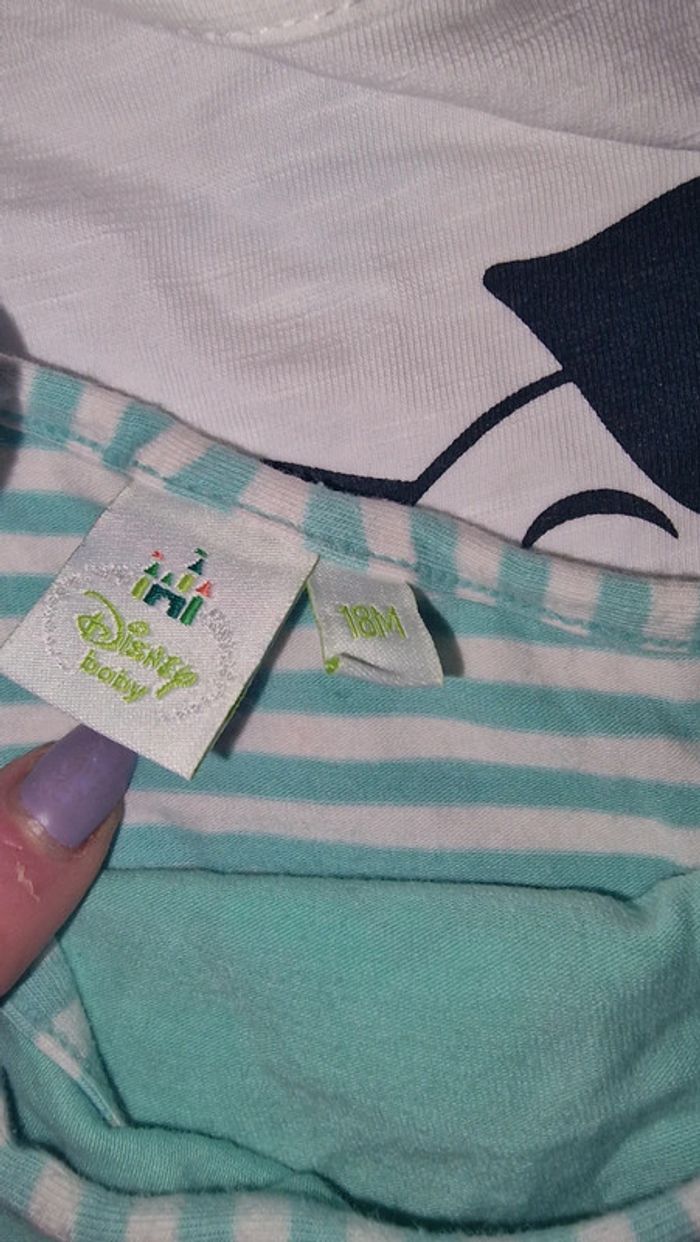 Lot de 2 débardeurs 18 mois - photo numéro 3