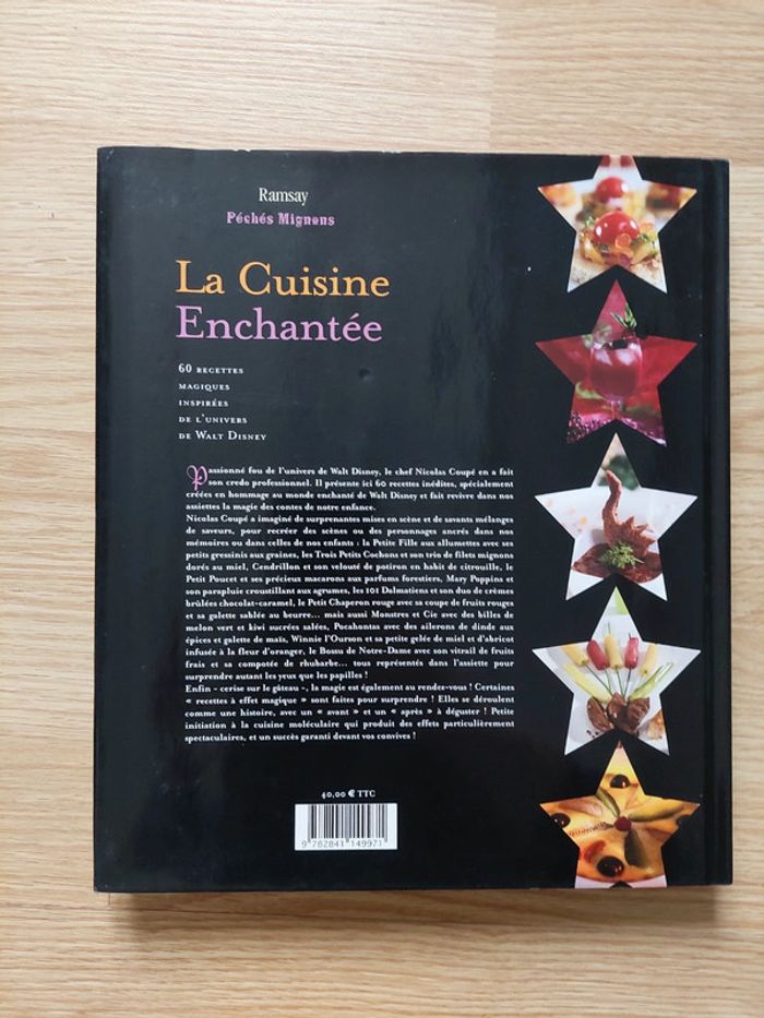 Les recettes enchantées inspirées de l'univers de Disney livre de cuisine - photo numéro 2