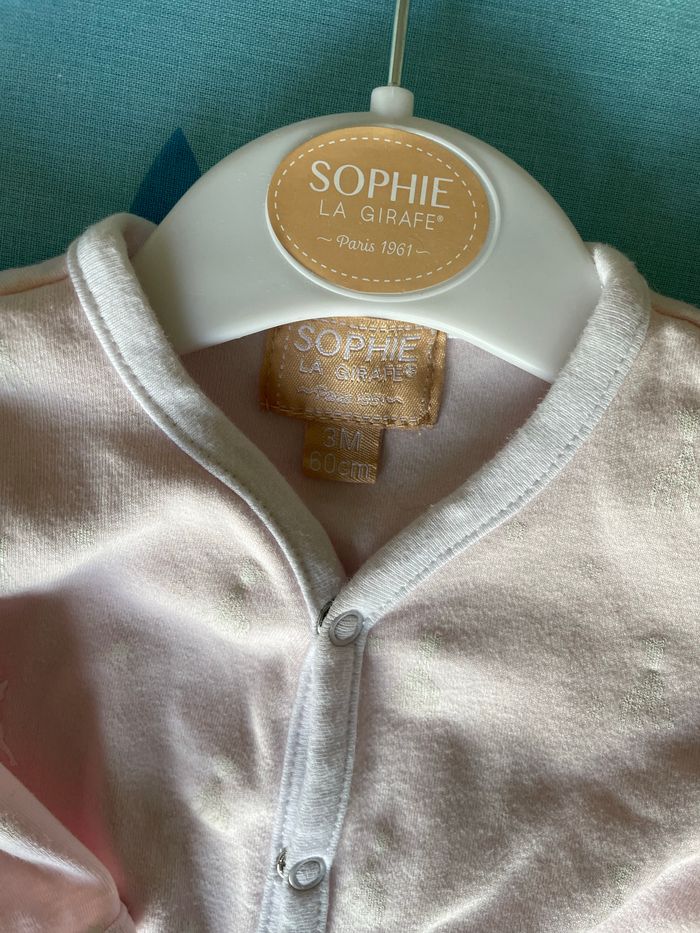 Dors bien naissance pour fille - Sophie la Girafe -3 mois - photo numéro 2