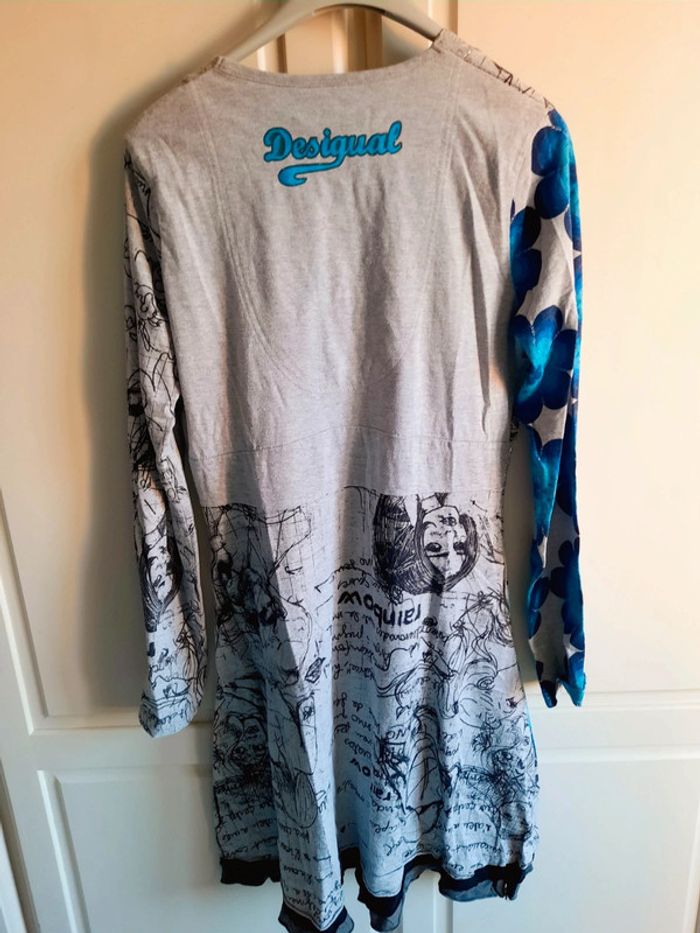 Robe Desigual grise 42 - photo numéro 4