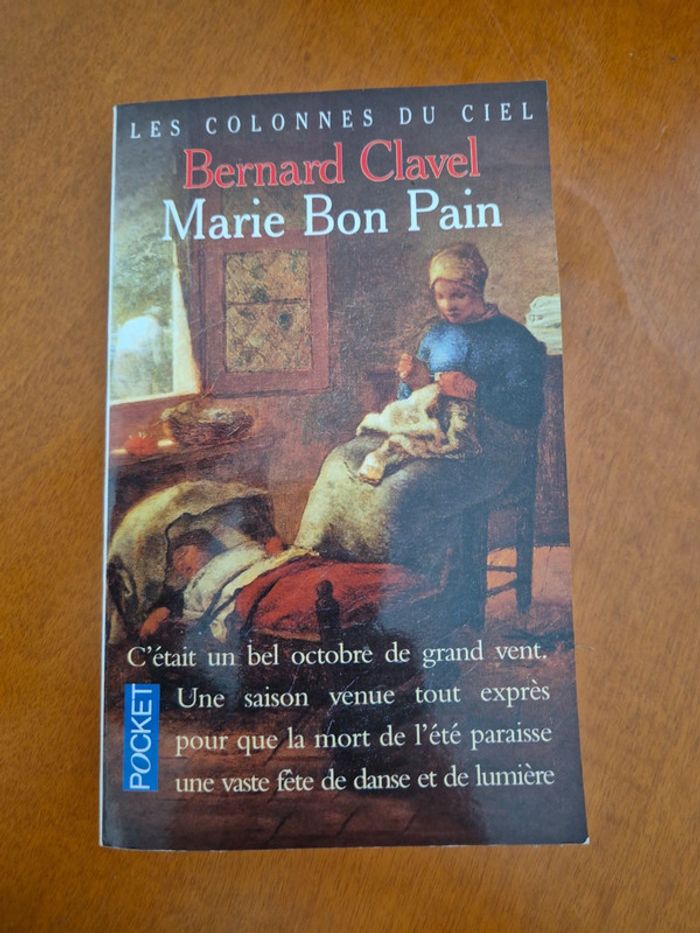 Livre marie Bon pain