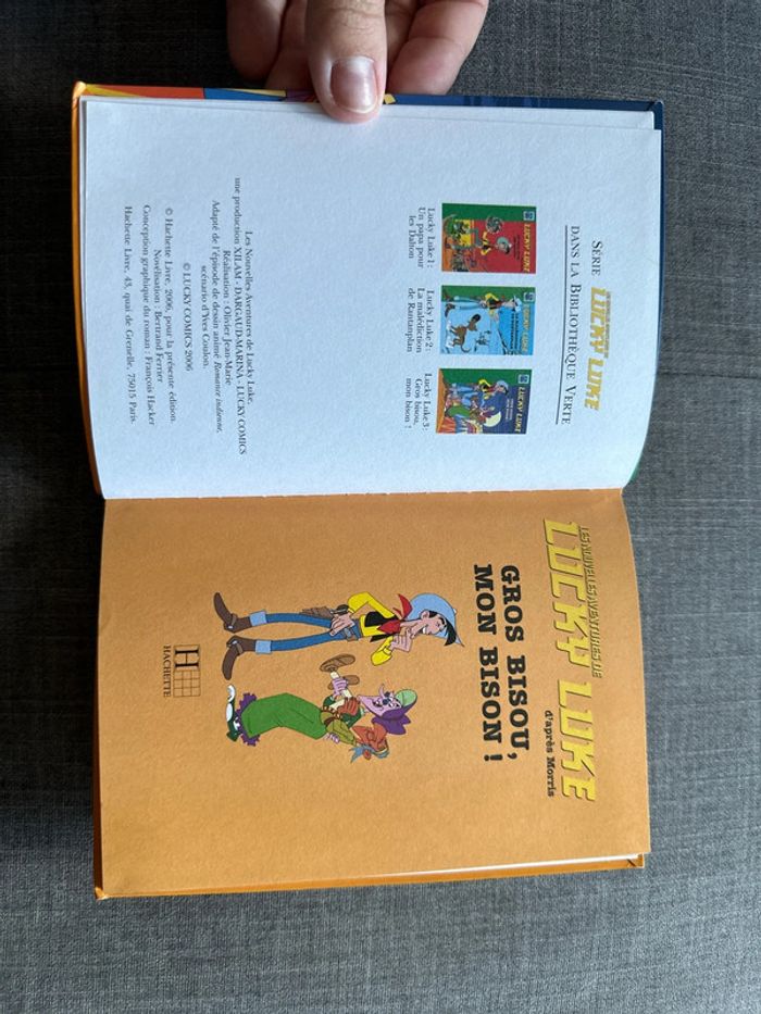 Lucky luke, gros bisous mon bison - photo numéro 3