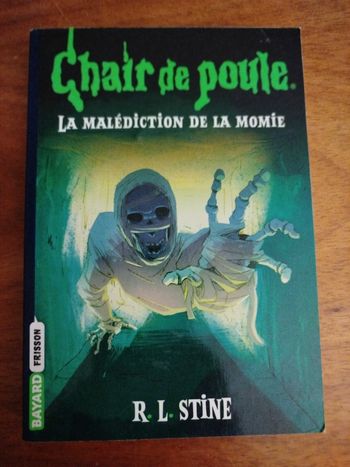 Chair de poule tome 1 "la malédiction de la momie"