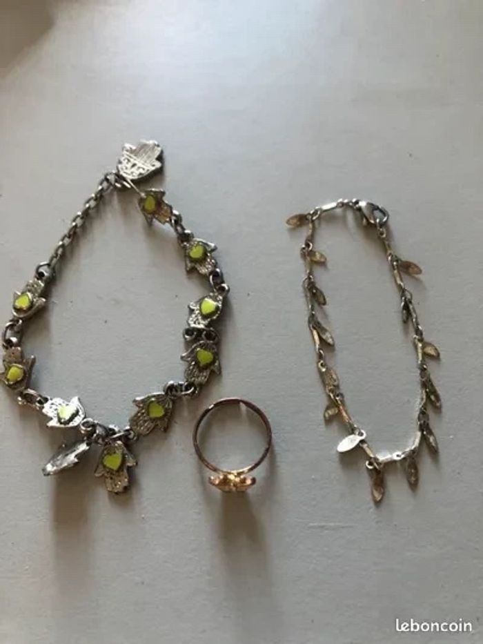 Bracelets + Bague - Petite fille - photo numéro 2