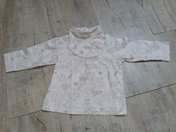 Tee shirt manche longue fille 12 mois